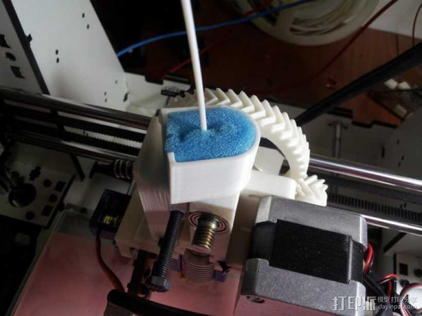 线材清洁器 3D打印模型渲染图