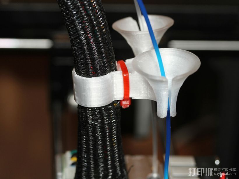 双导线器 3D打印模型渲染图