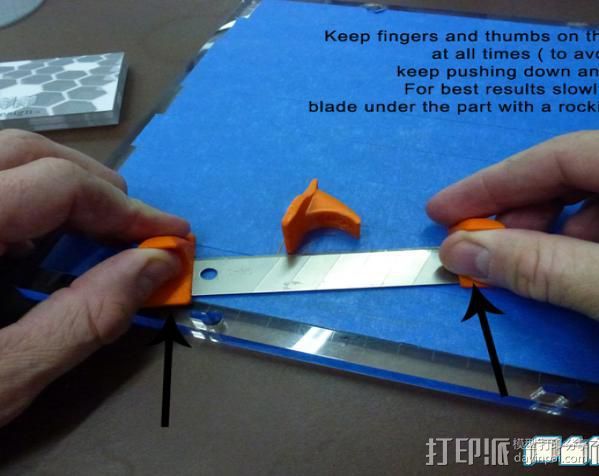 刀片架 刀片适配工具 3D打印模型渲染图