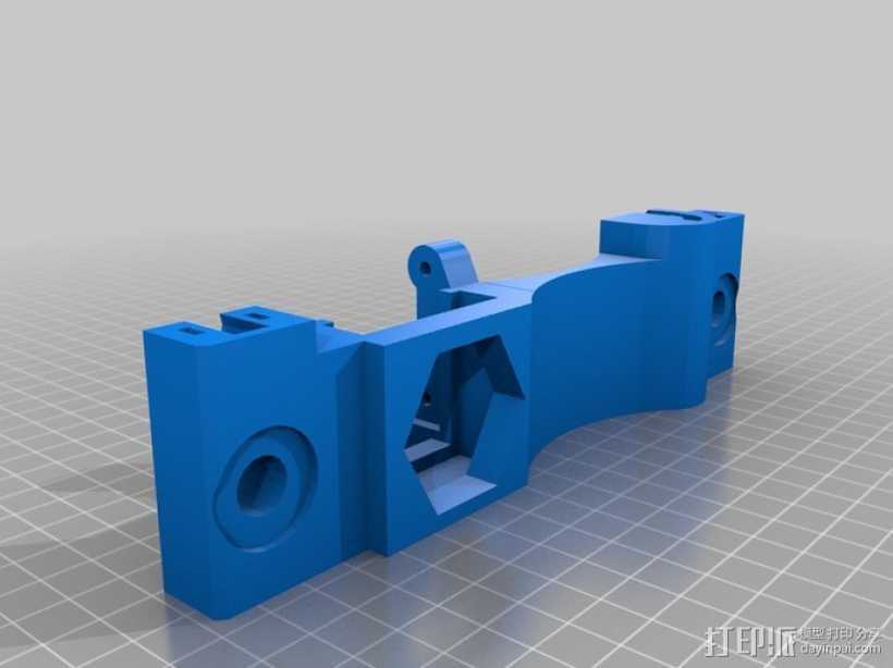 Prusa i3打印机Y轴限位开关 3D打印模型渲染图