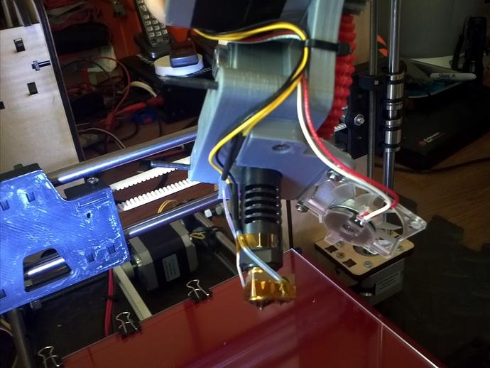 Prusa i3打印機X軸部件