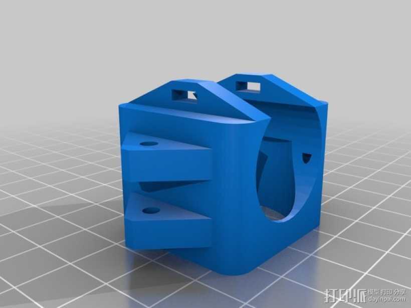 风扇支架 3D打印模型渲染图