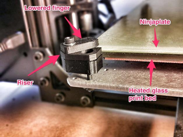 Lulzbot TAZ打印机Ninja Plate 套件