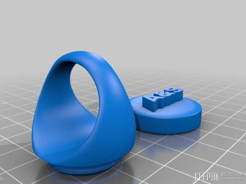 戒指 指环 3D打印模型渲染图