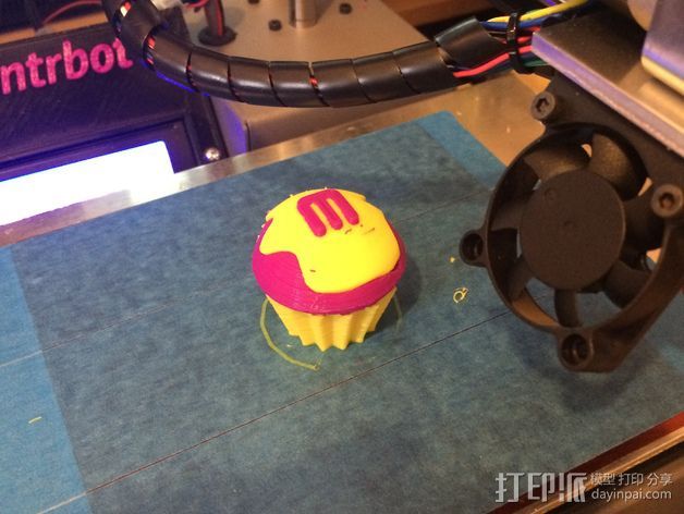 Printrbot Simple打印机金属挤出机 3D打印模型渲染图
