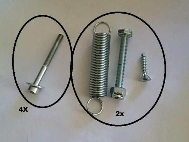 彈簧受壓式雙擠出機(jī)