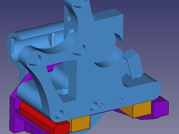 Prusa i3打印机连接器支架