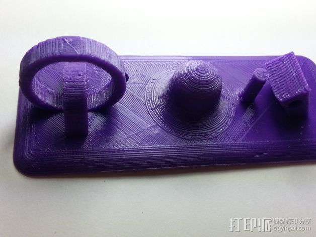 打印测试 3D打印模型渲染图