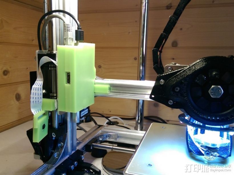 Raspberry Pi树莓派电路板支架 3D打印模型渲染图