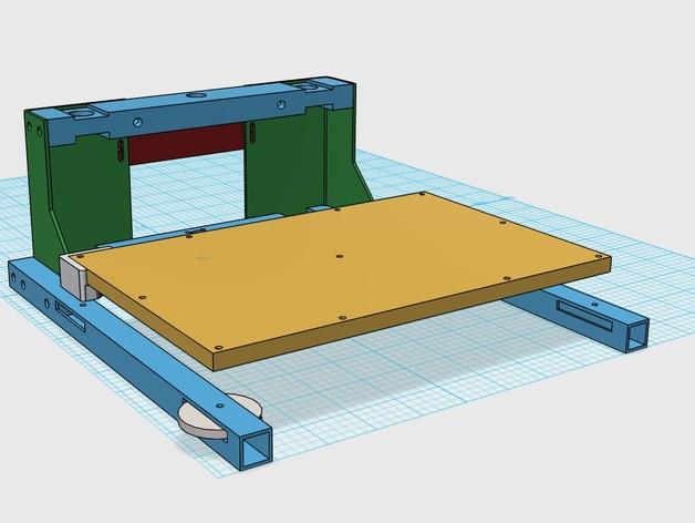 Duplicator4 3d 打印机铝制底板支撑