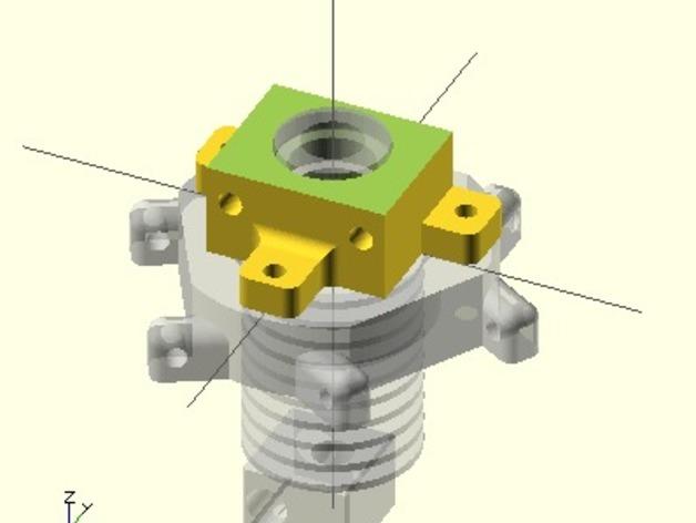 E3Dv5喷头支架