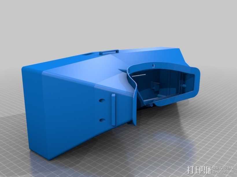 虚拟现实眼镜盒 3D打印模型渲染图