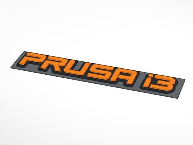 Prusa i3标志