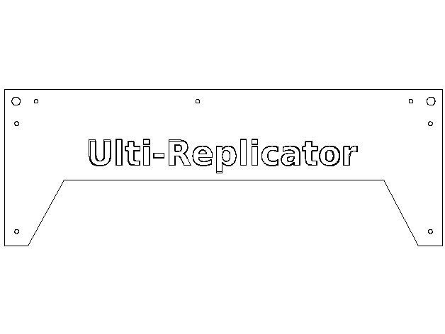 Ulti-Replicator打印机