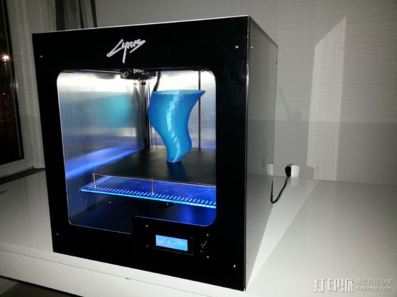 自制3D打印机 3D打印模型渲染图