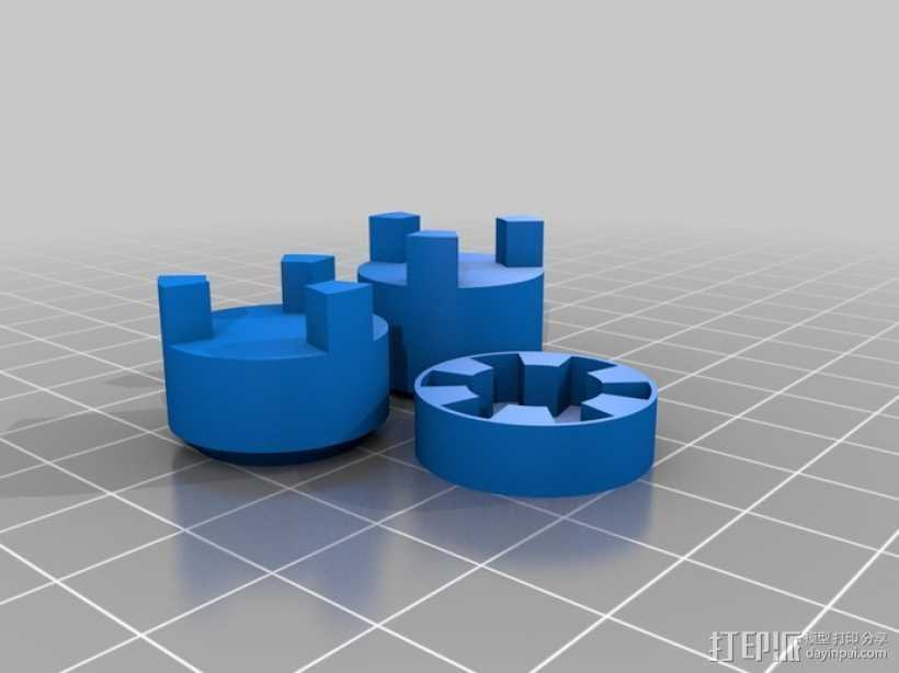 Z耦合器 3D打印模型渲染图