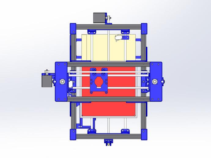 自制的3D打印机