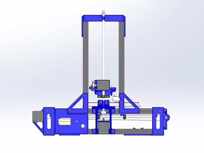 自制的3D打印机