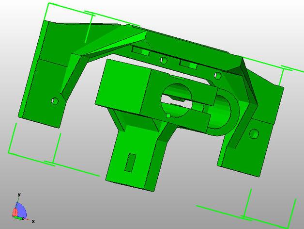 Printrbot 打印机的X轴部件