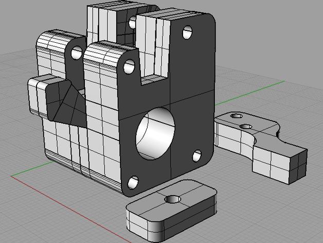 Ultimaker打印机XY轴的滑块