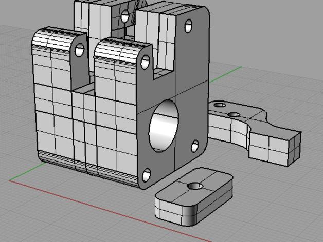 Ultimaker打印机XY轴的滑块