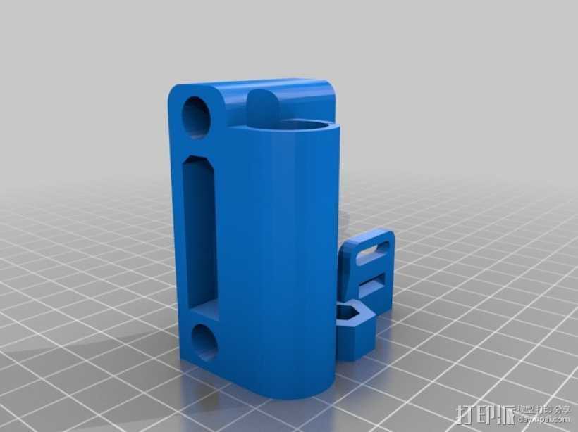 打印机X轴的惰轮 3D打印模型渲染图