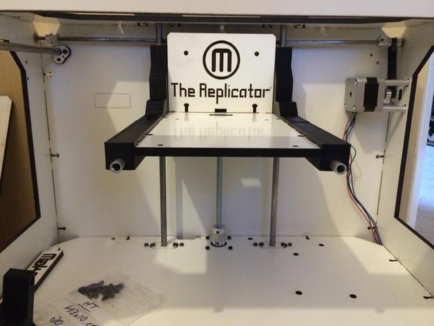 Makerbot Replicator打印机的边框支架