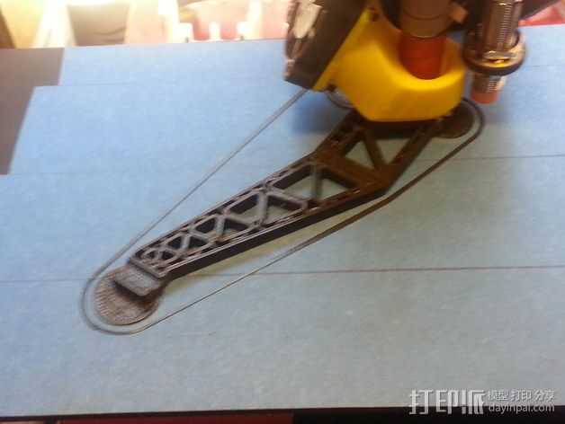 Prinrtbot Metal Simple打印机的支撑架 3D打印模型渲染图