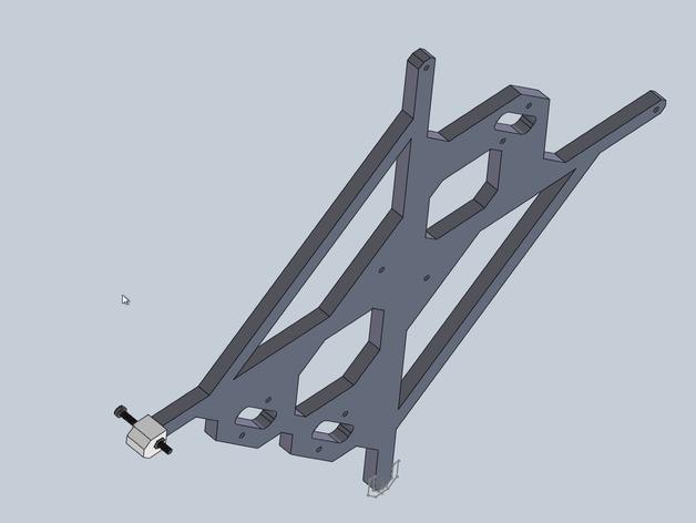 Prusa i3 y轴螺母支架