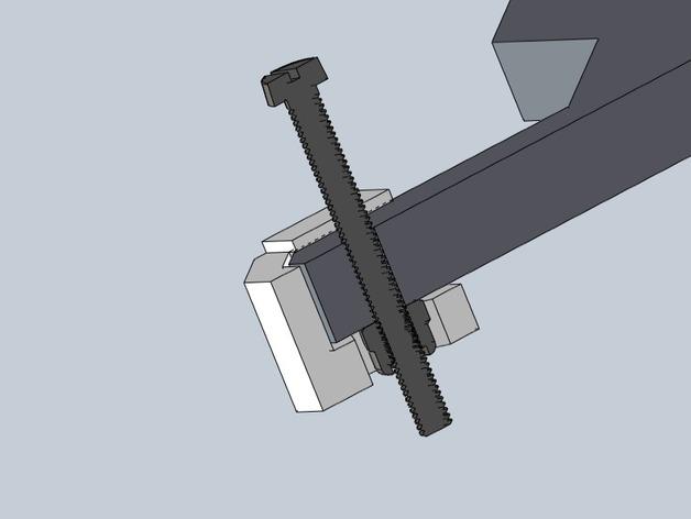 Prusa i3 y轴螺母支架