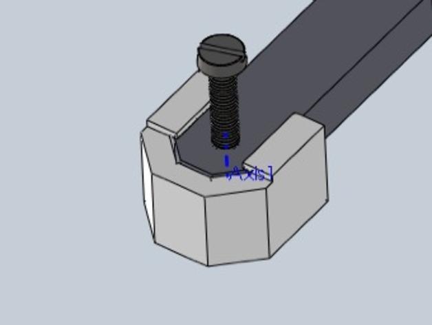 Prusa i3 y轴螺母支架