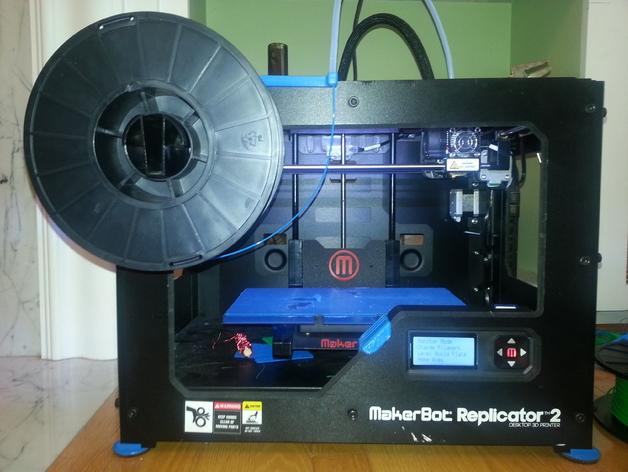 MakerBot Replicator 2 打印机的线轴支架