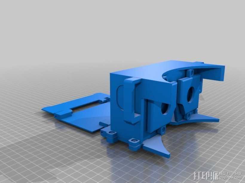 谷歌纸盒 3D打印模型渲染图