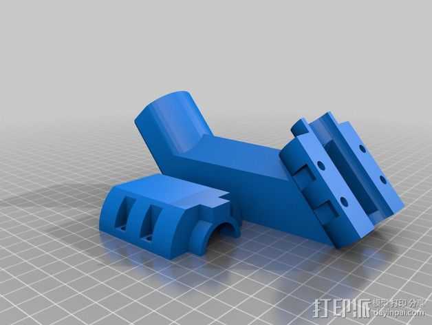 料斗进料器 3D打印模型渲染图