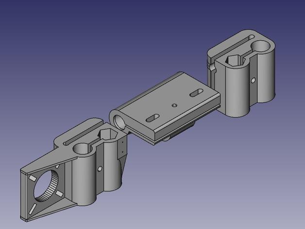  Prusa Mendel i2打印机的x-ends