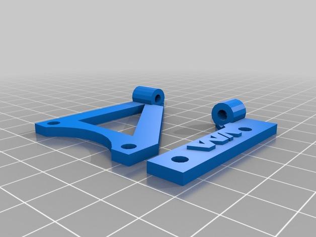 Printrbot Simple打印机的挤出机风扇支架