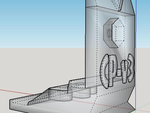 Ultimaker 2打印机的电缆收纳器