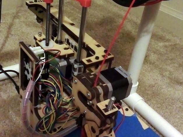  Printrbot Simple打印机的螺杆/光杆稳定器