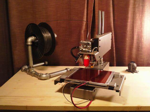 Printrbot Simple Metal 打印机的加热床固定器