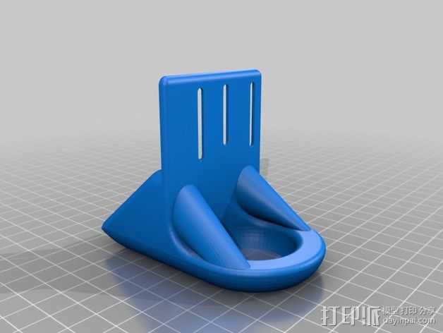 风扇适配器 3D打印模型渲染图