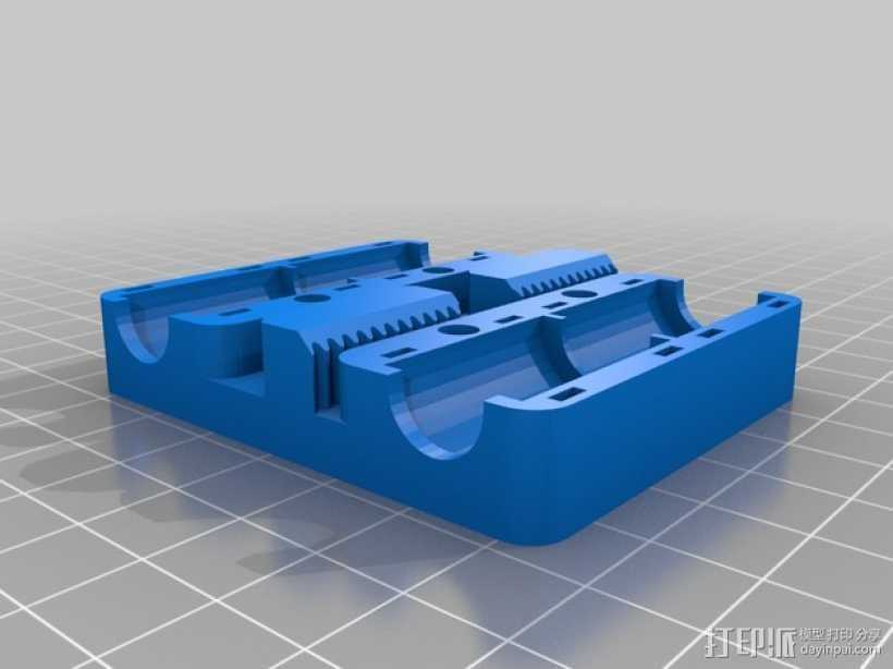Prusa i3 适配器 3D打印模型渲染图