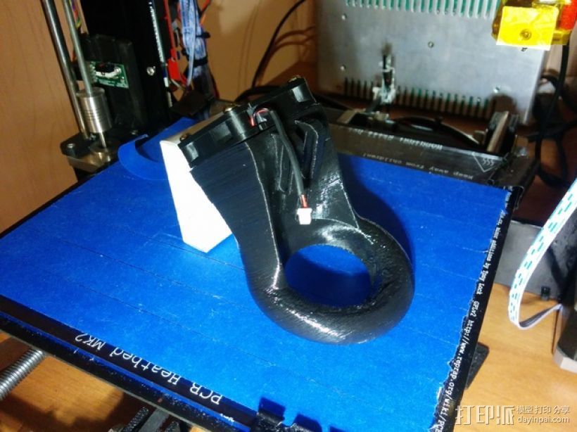 prusa i3风扇 3D打印模型渲染图