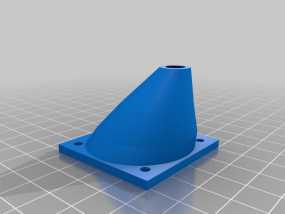 Printrbot Simple打印机的风扇通风导管