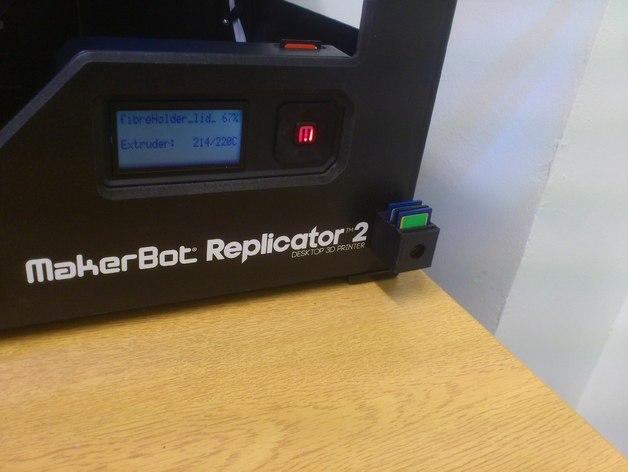 Makerbot Replicator 2打印机的SD卡收纳器