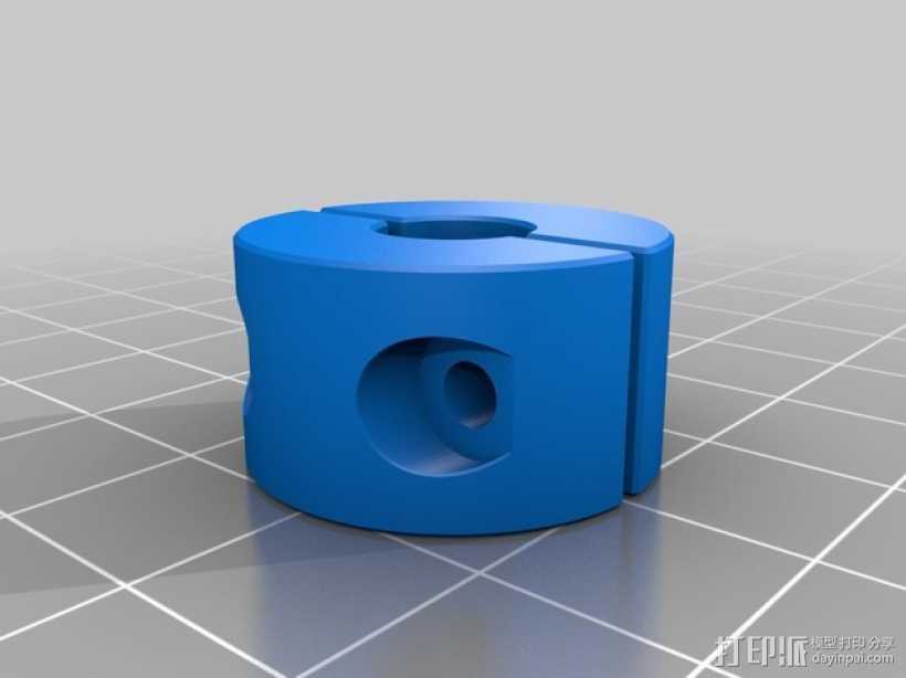 锁环 压圈 夹紧环 3D打印模型渲染图
