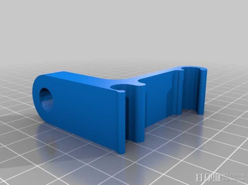 Prusa i3 打印机的刻度盘支架 3D打印模型渲染图