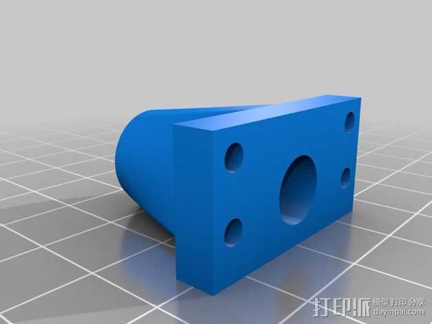 Z轴固定器 3D打印模型渲染图