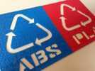ABS 和 PLA 回收标识