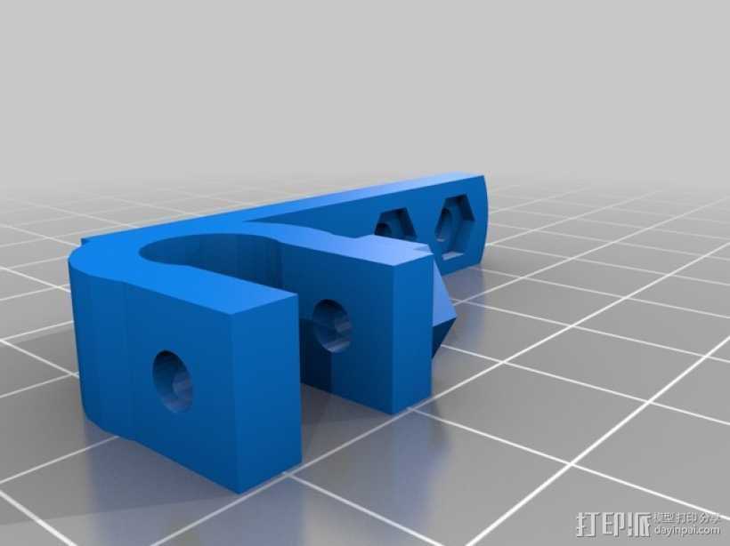 支架 3D打印模型渲染图