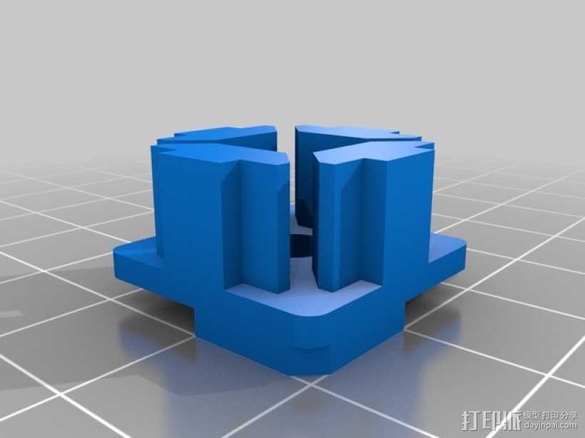 连接板 3D打印模型渲染图